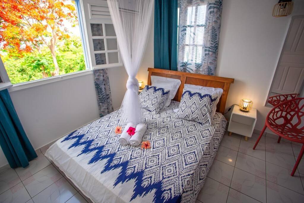 Ferienwohnung Vwe Moun Bay Deshaies Exterior foto