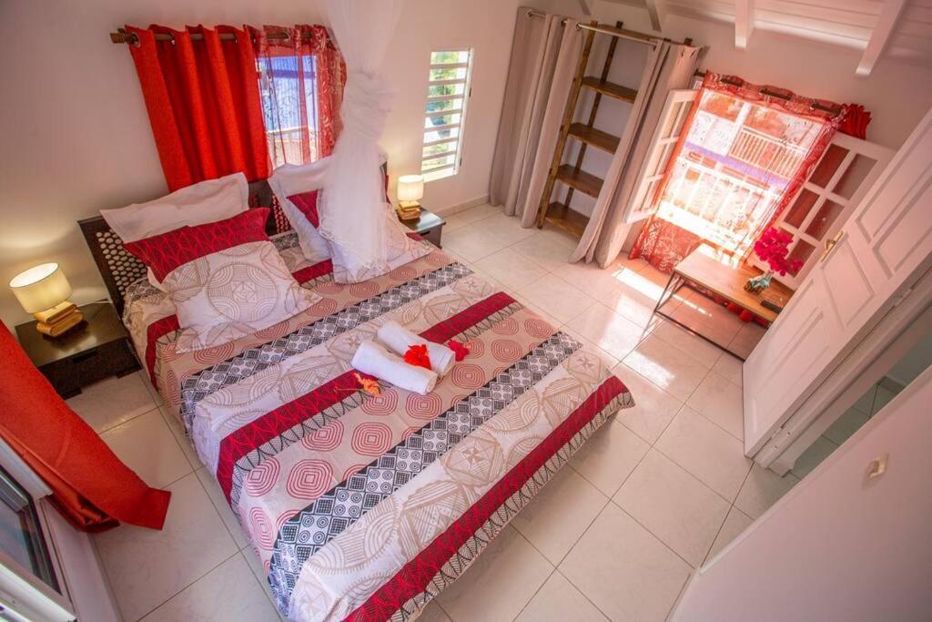 Ferienwohnung Vwe Moun Bay Deshaies Exterior foto